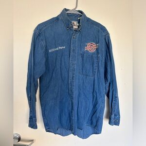 Harley Davidson Button Down